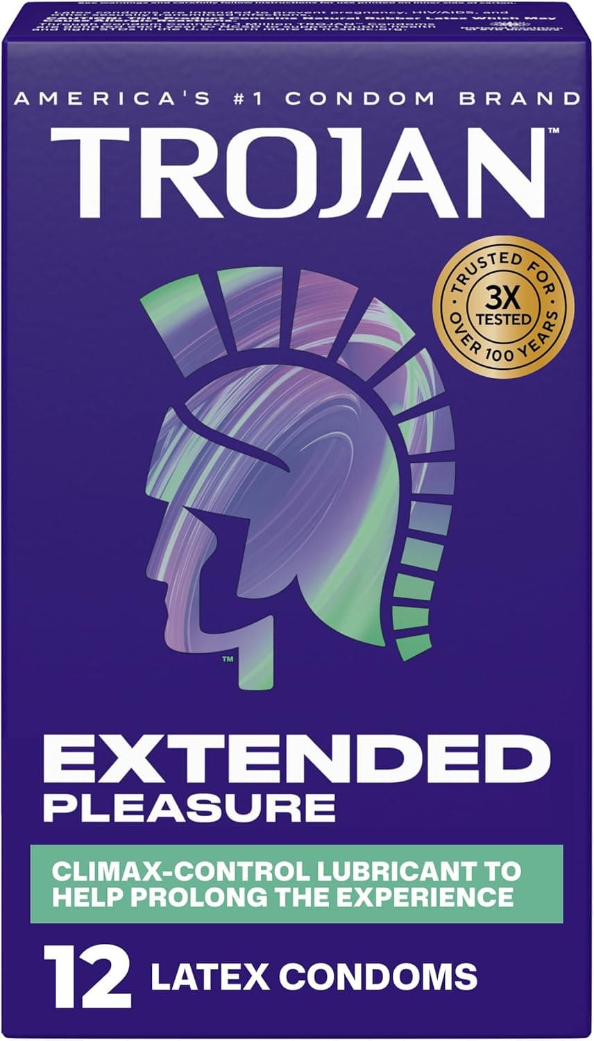 Trojan Extended Pleasure Condoms